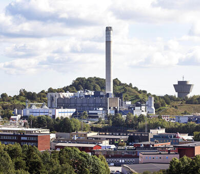 Högdalen CHP plant in Sweden